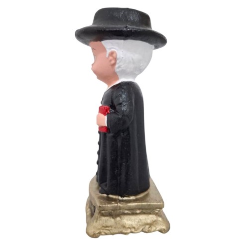 Imagem Infantil do Santo Popular Padre Cícero "Padim Ciço" em Borracha Inquebrável - 14 cm